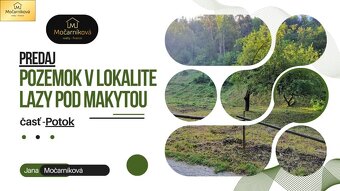 Pozemok určený na výstavbu Lazy pod Makytou- časť Potok 150 - 2