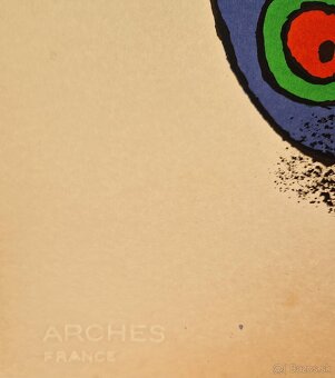 JOAN MIRO - Zľava (Litografia) (Bez rámu), Abstraktný surre - 2