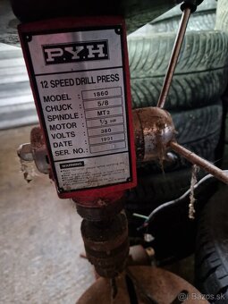 Predám stojanovu vrtacku P.Y.H - 2