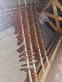 Predám domáce údené klobásy - 2