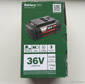Akumulátor Bosch 36V / 4,0Ah - 2