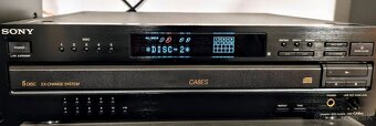 Sony CDP CA8ES CD 5 Disc Changer Cd player - 2