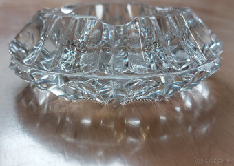 Popolník - český brúsený krištáľ - 2