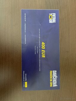 Poukážka Futbaltour - 2