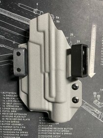 kydexove puzdro na Glock 19 so svetlom x300u B - 2