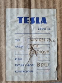 Signalny blok Tesla 6XN 051 79/Z - 2