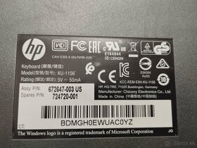 Nová klávesnica HP s koncovkou USB - 2