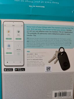 Tile gps Tracker+puzdro na objok - 2