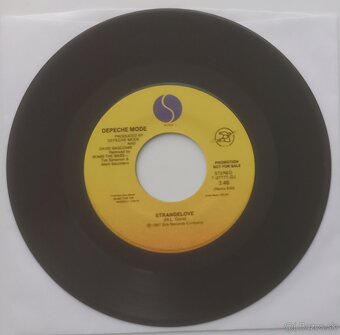 Depeche Mode US Promo 7" Strangelove '88 DJ - 2