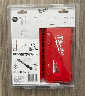 Milwaukee sada bitov SHOCKWAVE - 75 dielna - 2