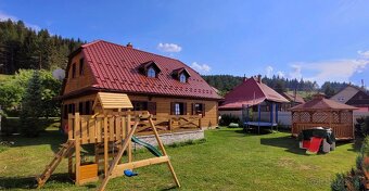 Pôvodná drevenica s výhľadom na Tatry - 2