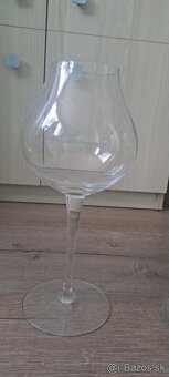Velke maxi pohare umelecke sklo seria - 2