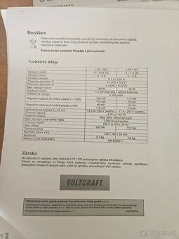 VOLTCRAFT LPS1153 laboratórny zdroj s nastaviteľným napätím - 2