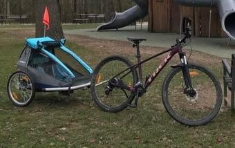 Croozer Kid for 1 cyklovozík požičanie - 2