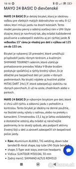 Dievčenský bicykel - 2