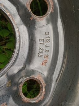 Rezervné koleso 125/70R18 5x112 - 2