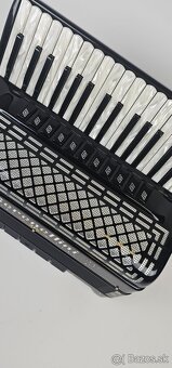 taliansky akordeon harmonika Serenellini, 96 bas 4 hlas - 2