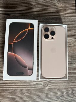 Apple iPhone 16 Pro, Desert Titanium, 256GB - 2