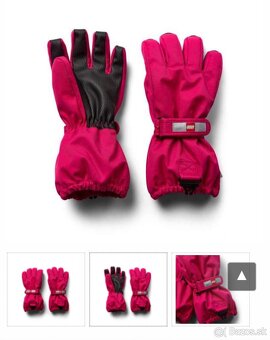 Lyziarske rukavice dievcenske Lego 134/140 - NOVE - 2