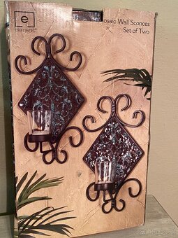 Nástenné stojany na sviečky - 2