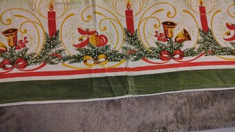 Vianočný retro obrus - 2