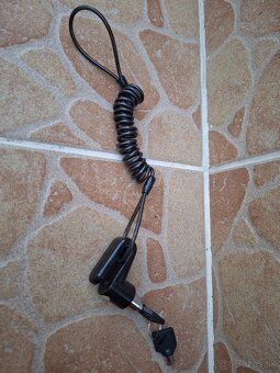 Zamok na kolobezku bike e-bike + kotucovu brzdu - 2