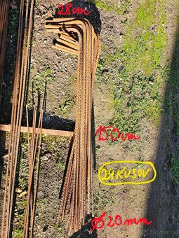 Predám betonársku oceľ-roxory a strmene - 2