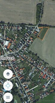 Predám pozemok v Rohovciach. - 2