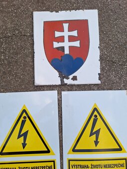 Smaltovane cedule - 2