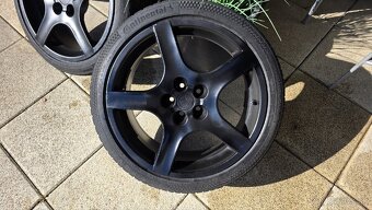 Elektrony 5x100 R18 8J continental 225/40 - 2