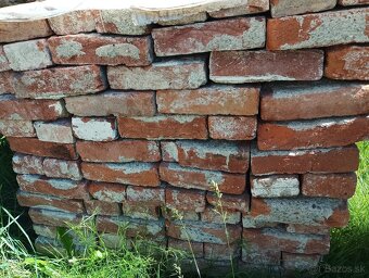 Zvonive tehly, ručné 2x pálené, staršie vic ako 100rokov - 2