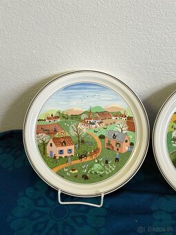 Villeroy Boch zavesne taniere jar leto jesen - 2