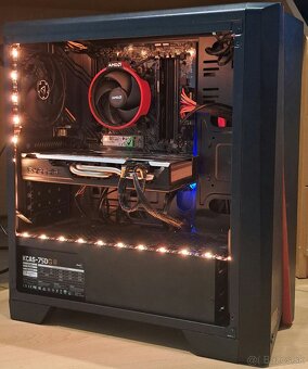 Predám herný počítač Ryzen 5 5500, RX570 - 2