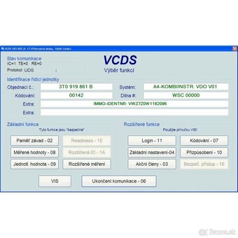 VCDS Diagnostika a kódovanie VAG VW ŠKODA AUDI SEAT - 2