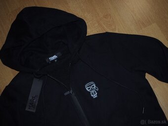 Karl Lagerfeld pánska mikina na zips - 2