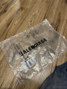 Balenciaga gray yellow tee L - 2