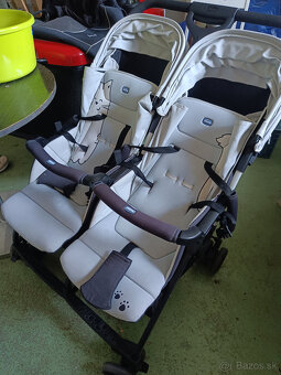 Kočík pre dvojičky - Chicco Ohlalà Twin - 2