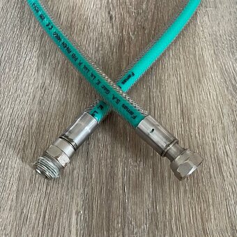 Hadica na pripojenie plynového sporáka/dosky, F-M 1,2 m - 2