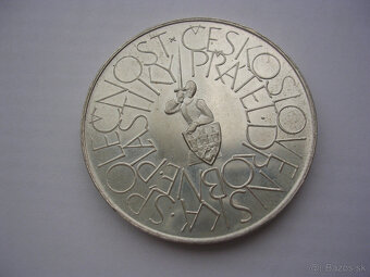 Ag medaila 10 dukát Karel IV. - návrh Jiří HARCUBA 1978 - 2