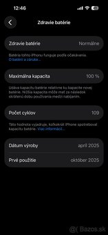 Predám Apple iPhone 16 128 GB ultramarínový - 2