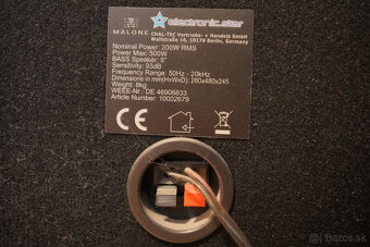 2x Malone reproduktor 200W - 2