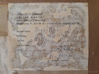 Július Barta (1922-2008)... - 2