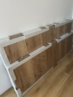 Dvere dub halifax prírodný 90cm a 60cm - 2