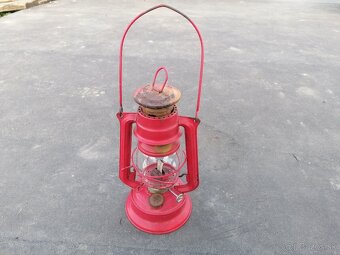 Predám starožitná petrolejová lampa - 2