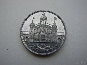 Medaila výstava v Prahe 1891. - 2
