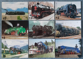 Pohľadnice so železničnou tematikou - 2