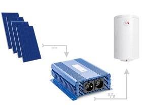 Solarny fotovoltaicky ohrev vody - MPPT-3000 - 3kW - 2