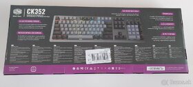 Cooler Master CK352 RGB klávesnica LED Brown Switch CZ/SK - 2