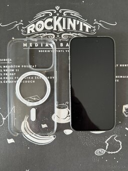 iPhone 15 Pro biely titán 128gb ešte 16 mes. záruka - 2