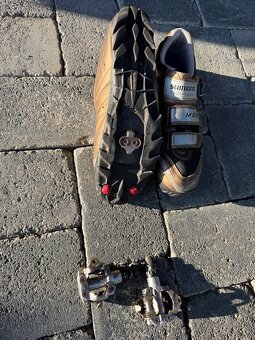 mtb tretry shimano m086 eu45 spd - 2